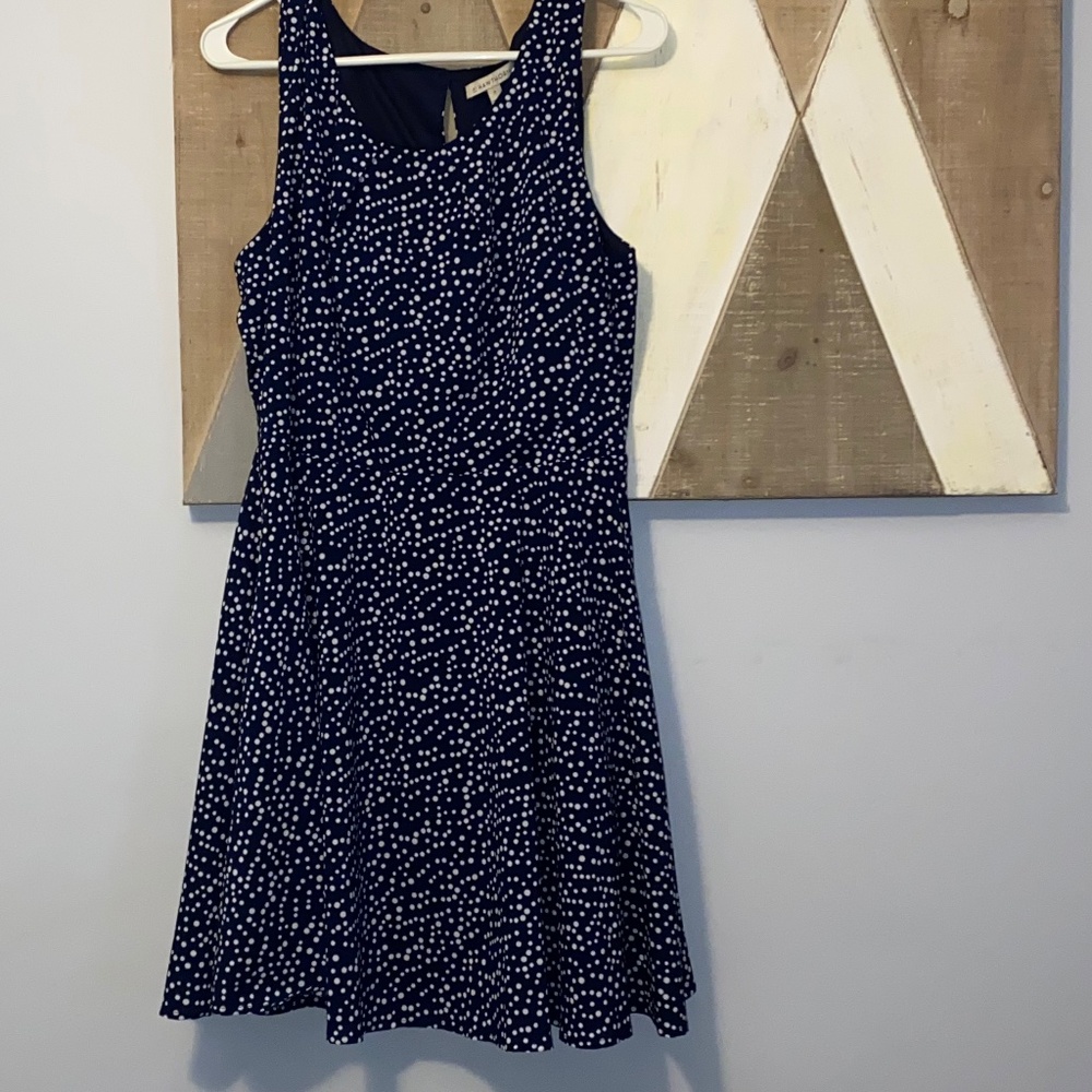 Navy and White Polka Dot 41 Hawthorne Dress